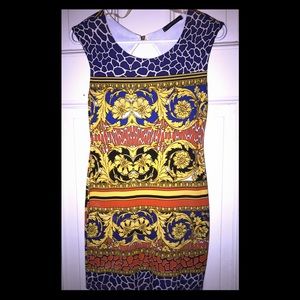 Brocade Design Micro-Mini with Keyhole back